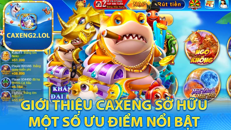 Giới thiệu caxeng sở hữu một số ưu điểm nổi bật