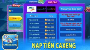 Nạp tiền Caxeng